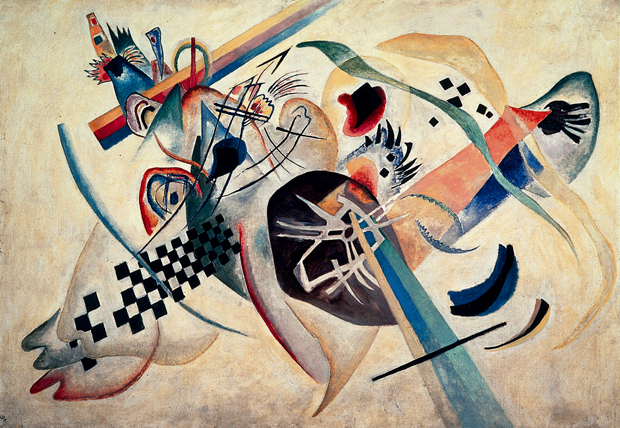Vasilij Kandinski Na bijelom 1920 Ruski državni muzej